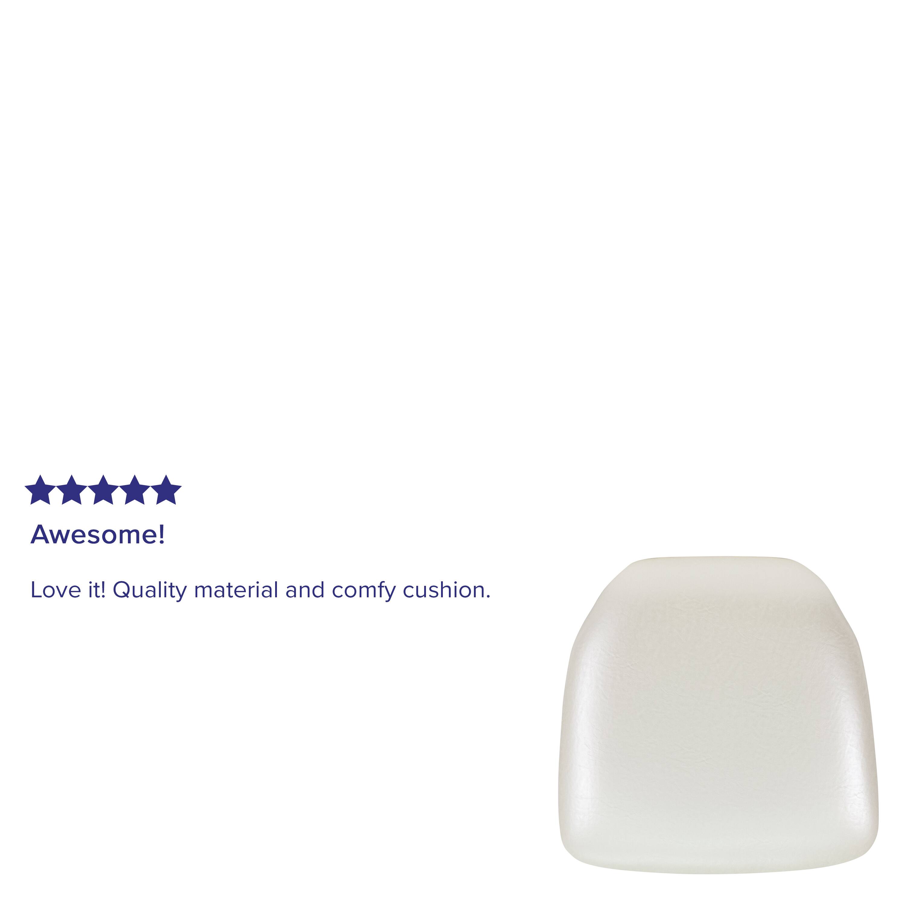 Awesome!  
Love it! Quality material and comfy cushion.