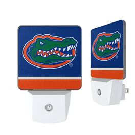 Keyscaper - Florida Gators Stripe Design Nightlight 2-Pack - Multicolor