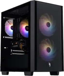 Acer - Refurbished Excellent - Nitro 60 Gaming Desktop - Intel Core i7-14700F NVIDIA GeForce RTX 4070 Super 32GB DDR5 2TB PCIe Gen 4 SSD - Black