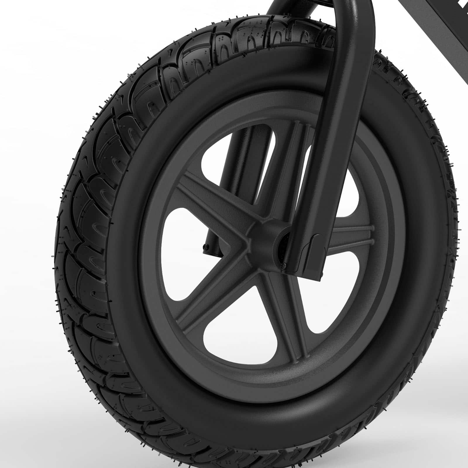 Alt View 13. HiBoy - BK1 Electric Balance Bike w/ 5 mi Max Operating Range & 9 mph Max Speed - Black.