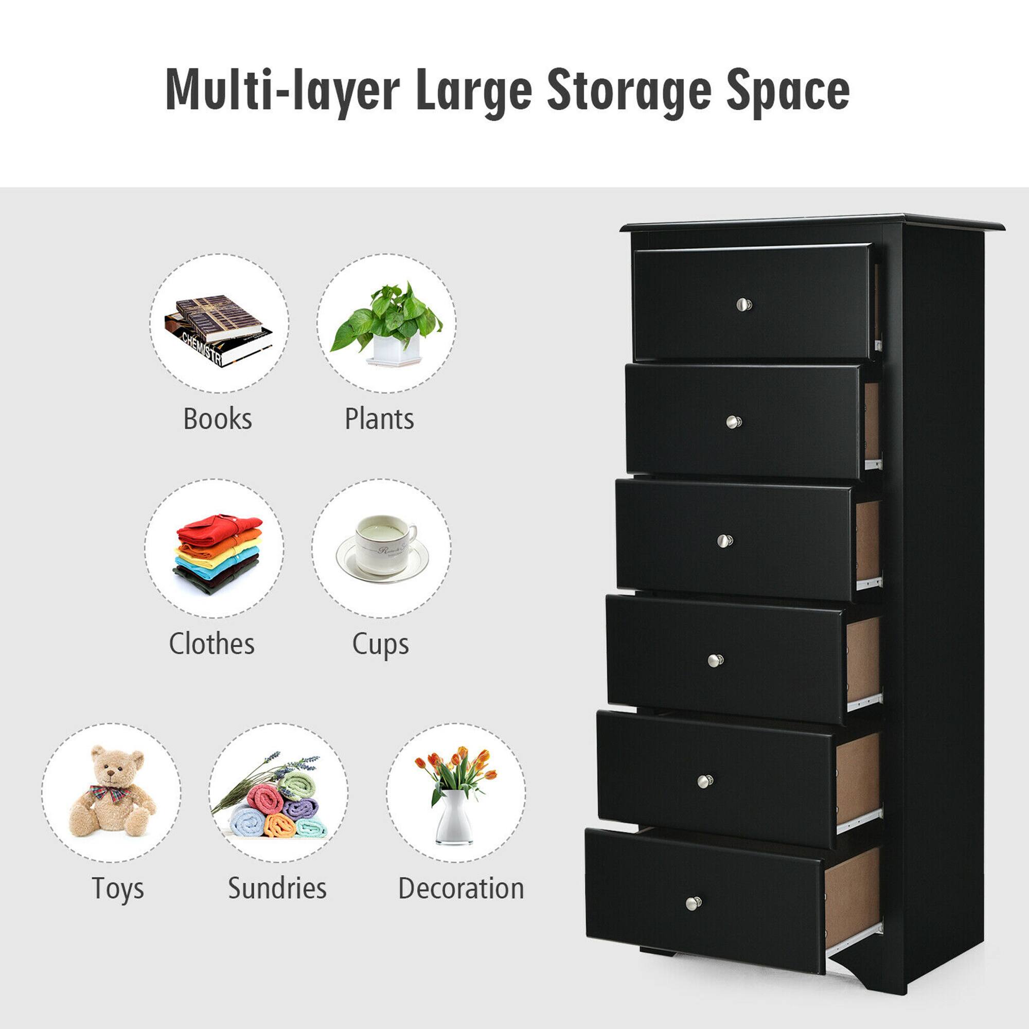 Multi-layer Large Storage Space
Books
Plants
Clothes
Cups
Toys
Sundries
Decoration