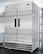Alt View 5. Koolmore - 54 in. Commercial Stainless Steel Two-Door Reach-In Freezer 47 cu ft. RIF-2D-SS - Stainless steel.