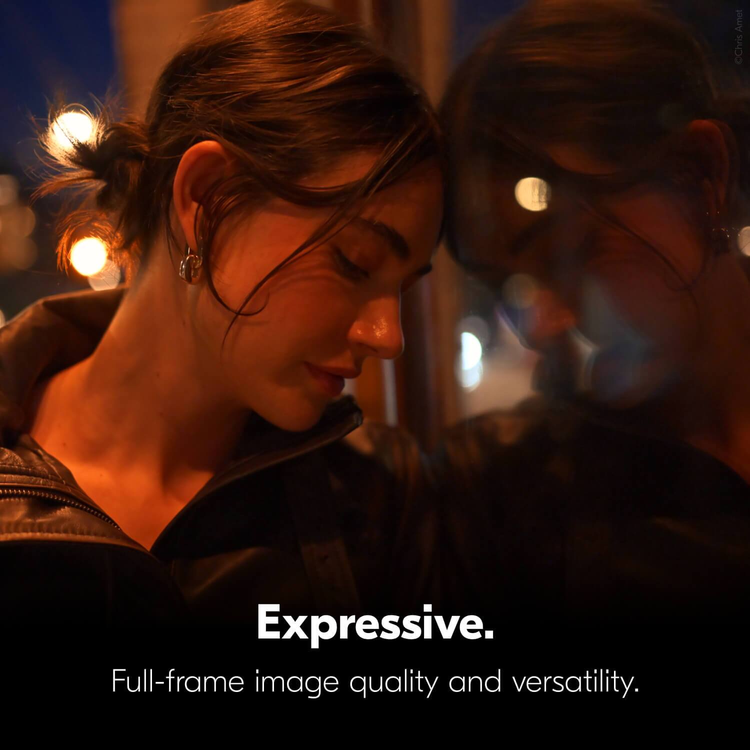 Expressive.  
Full-frame image quality and versatility.