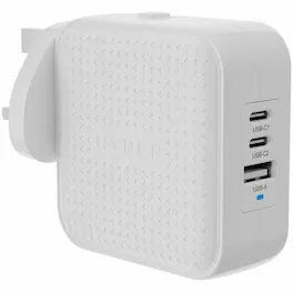 Hyper - HyperJuice 70W USB-C GaN Travel Charger - White - 70 W - White - White