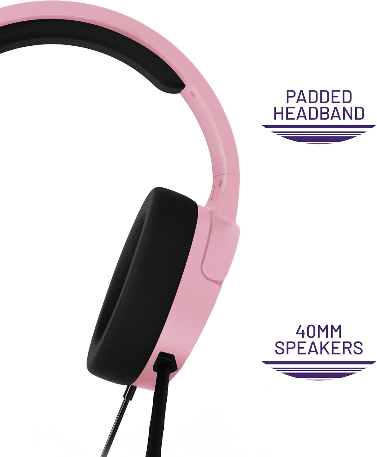 4Gamers Panther Blush Over Ear Headset PS4/PS5, Xbox, Switch, PC