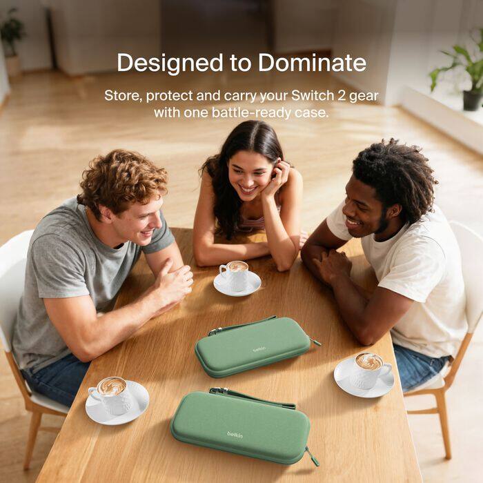 Designed to Dominate  
Store, protect and carry your Switch 2 gear with one battle-ready case.