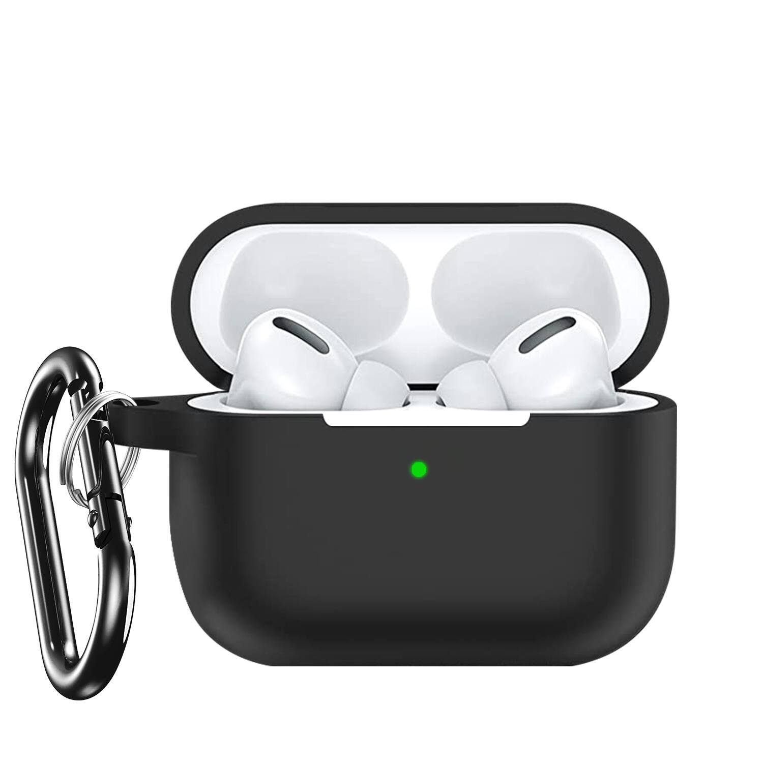 Alt View 11. SaharaCase - Case for Apple AirPods Pro 2 (2nd Generation 2022) - Black.