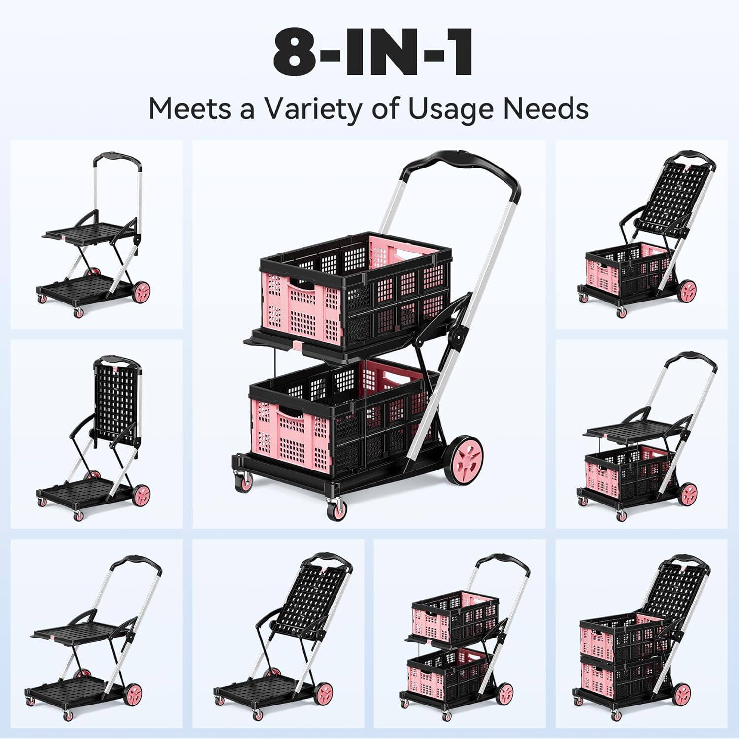 8-IN-1  
Meets a Variety of Usage Needs