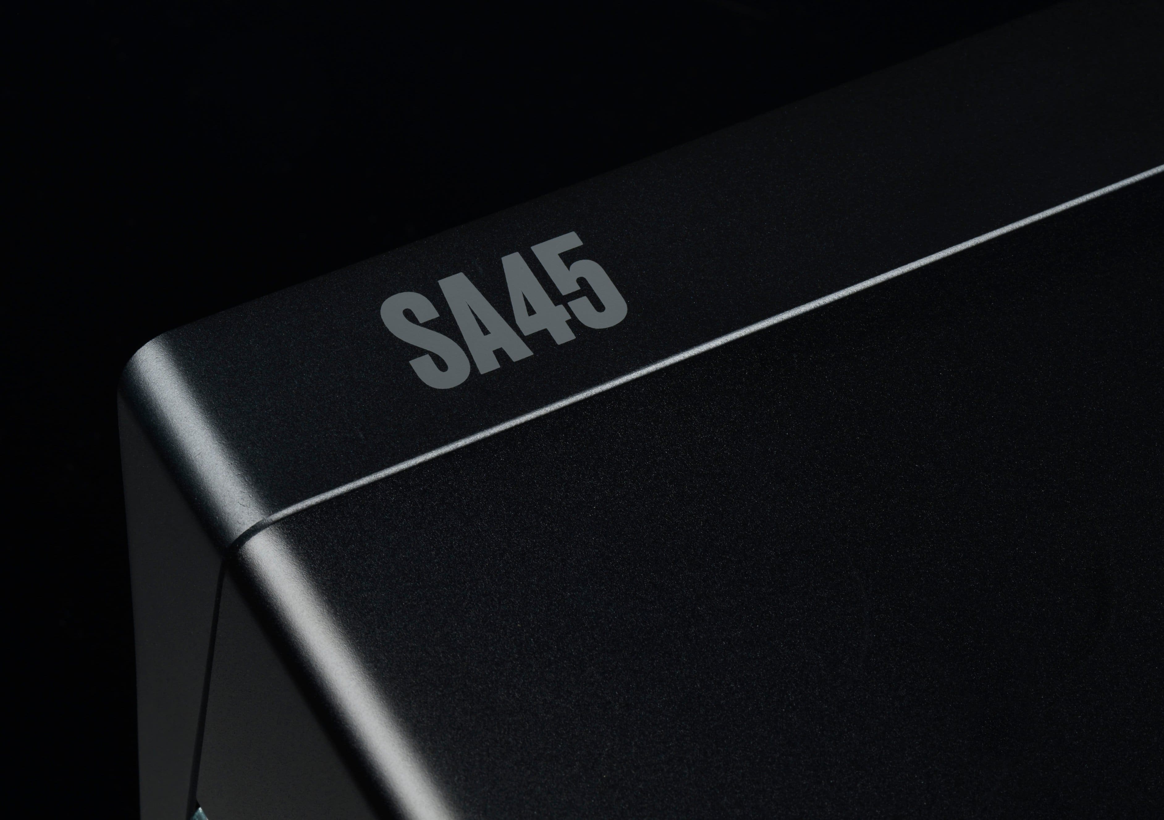 Alt View 3. Arcam - Arcam SA45 2.0-Ch Streaming Amplifier - Black.