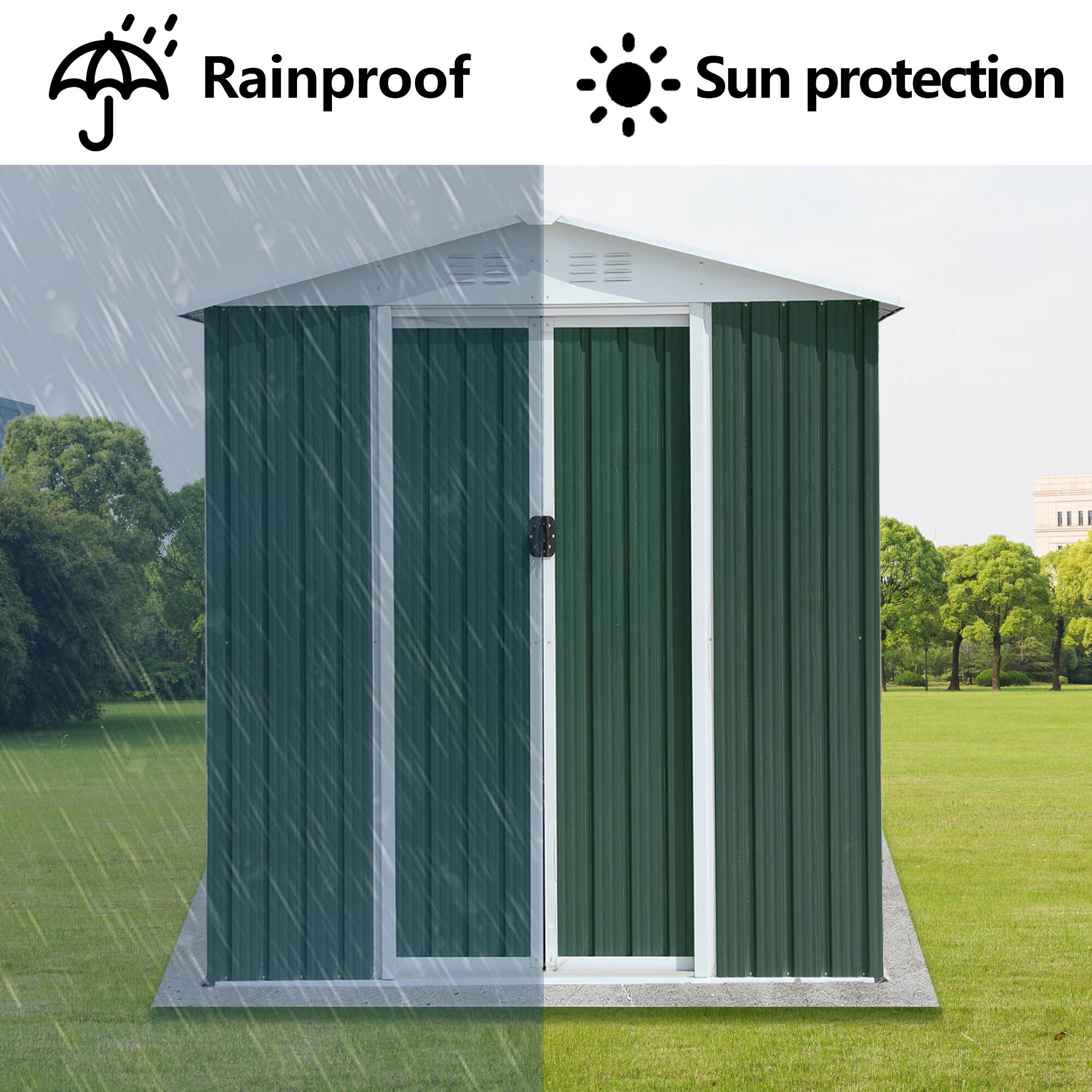 Rainproof Sun protection