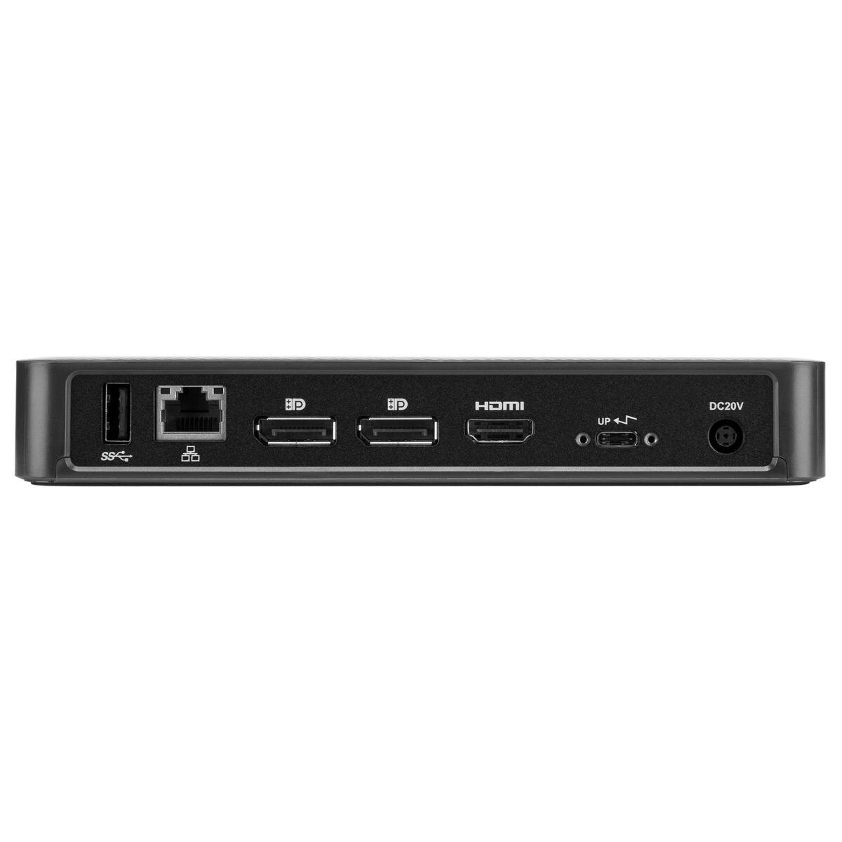 Alt View 12. Targus - USB-C™ DisplayPort™ Alt. Mode Docking Station with 85W Power  - Gray.