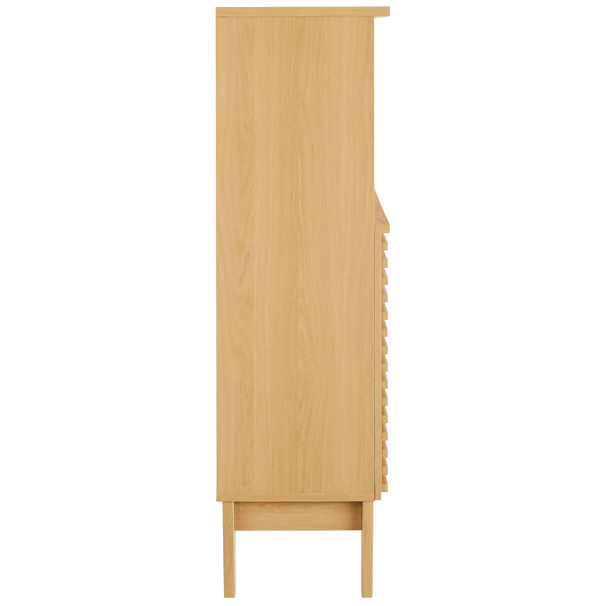 Alt View 2. Modway - Render Freestanding Bathroom Storage Cabinet by Modway - Oak.