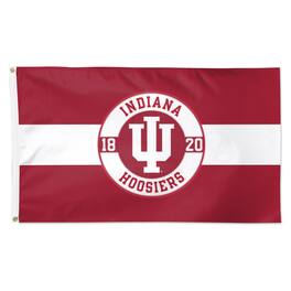 WinCraft - Indiana Hoosiers 3' x 5' Applique Flag - Multicolor