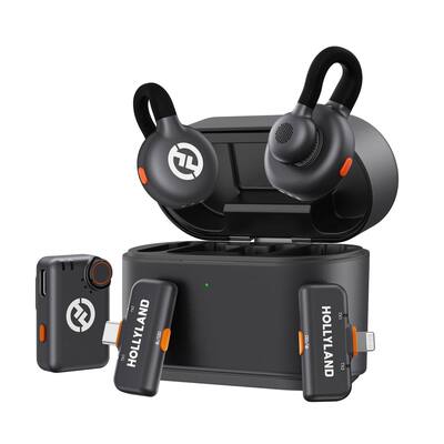 HOLLYLAND Lark M2S Ultimate Combo Mic for iPhone/Camera/Android/PC HOLLYLAND Lark M2S Ultimate Combo Mic for iPhone/Camera/Android/PC