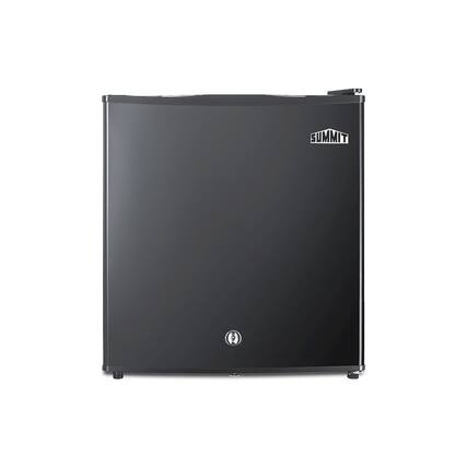 Front. Summit Appliance - 18" Wide Compact Minibar - Black.