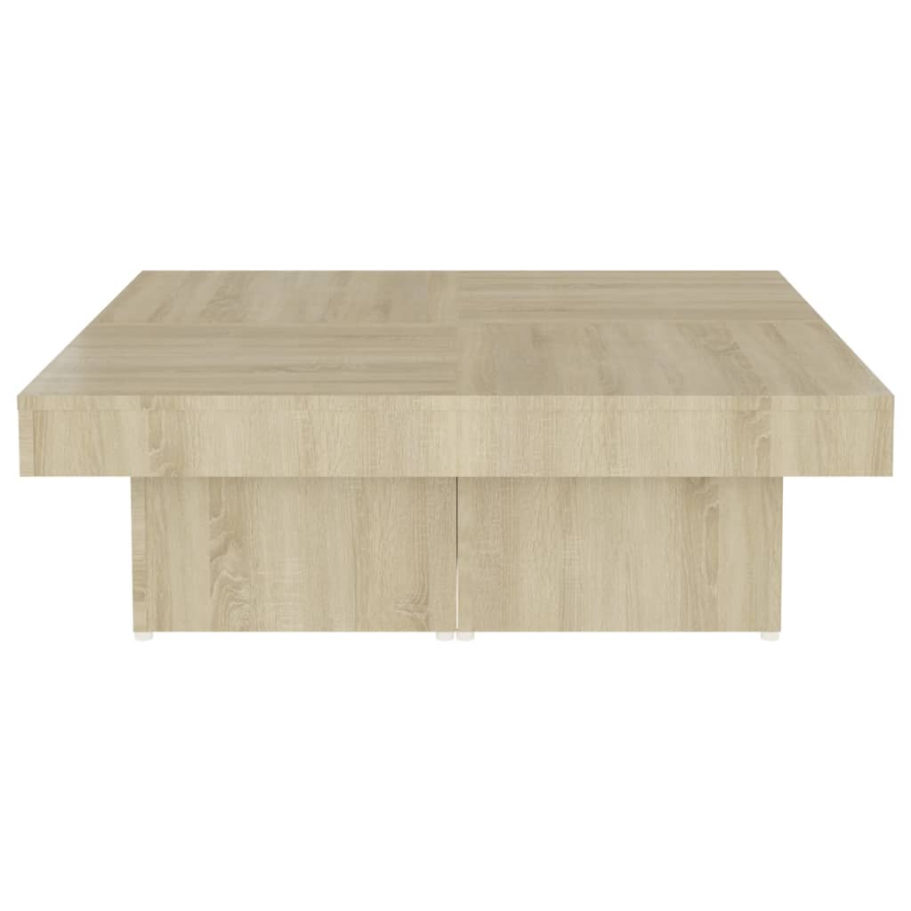 Alt View 4. Boyel Living - Modern Sonoma Oak Coffee Table with Stylish and Durable Engineered Wood - Brown.