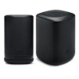 JBL - Cove Portable Speaker Bundle with P1 and M1 Home Wi-Fi Speakers - Black