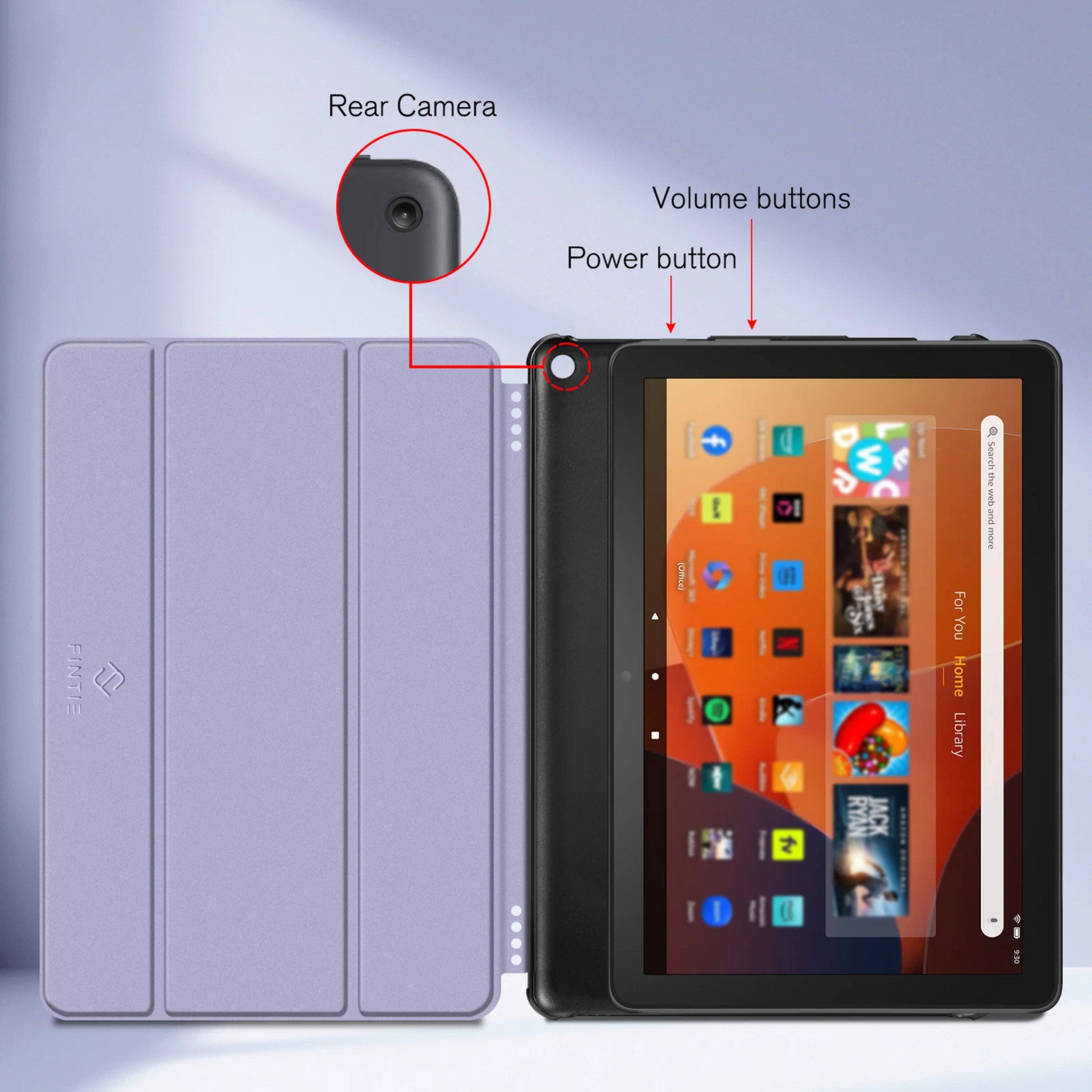 Rear Camera  
Volume buttons  
Power button  
FINTIE  
For You  
Home  
Library  
Search