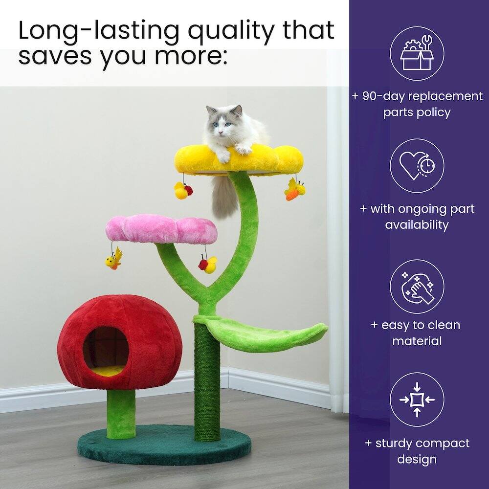 Long-lasting quality that saves you more:

- 90-day replacement parts policy
- with ongoing part availability
- easy to clean material
- sturdy compact design