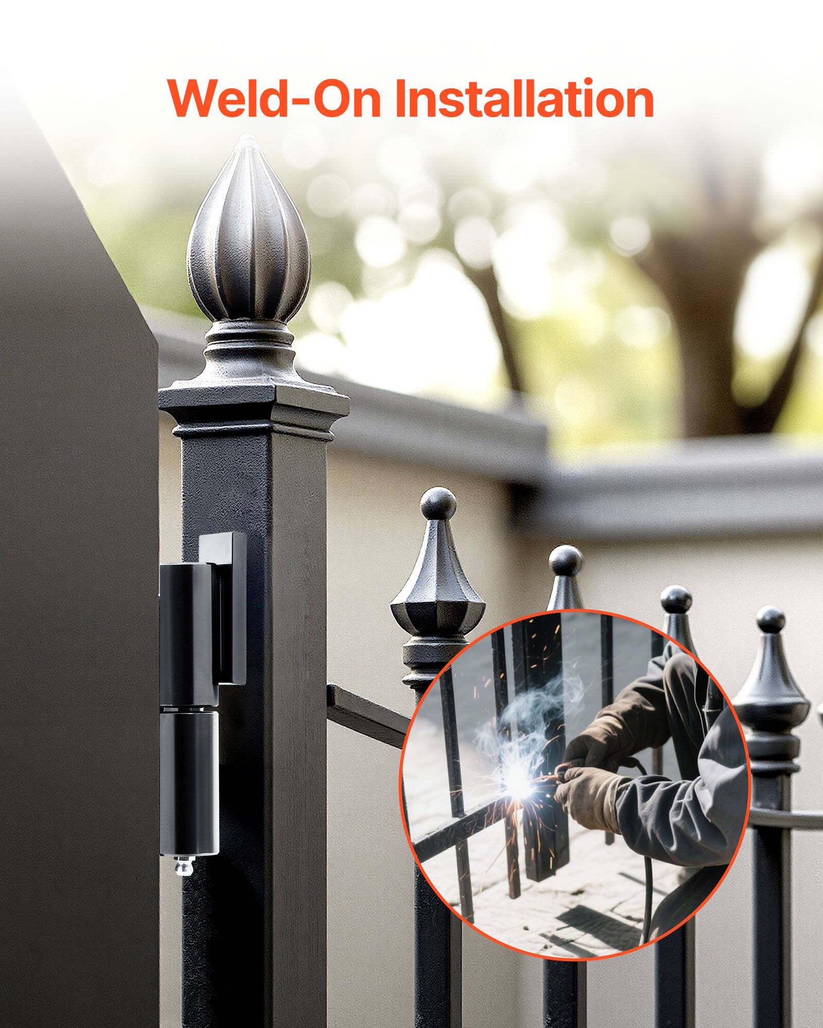 The text on the image is "Weld-On Installation".