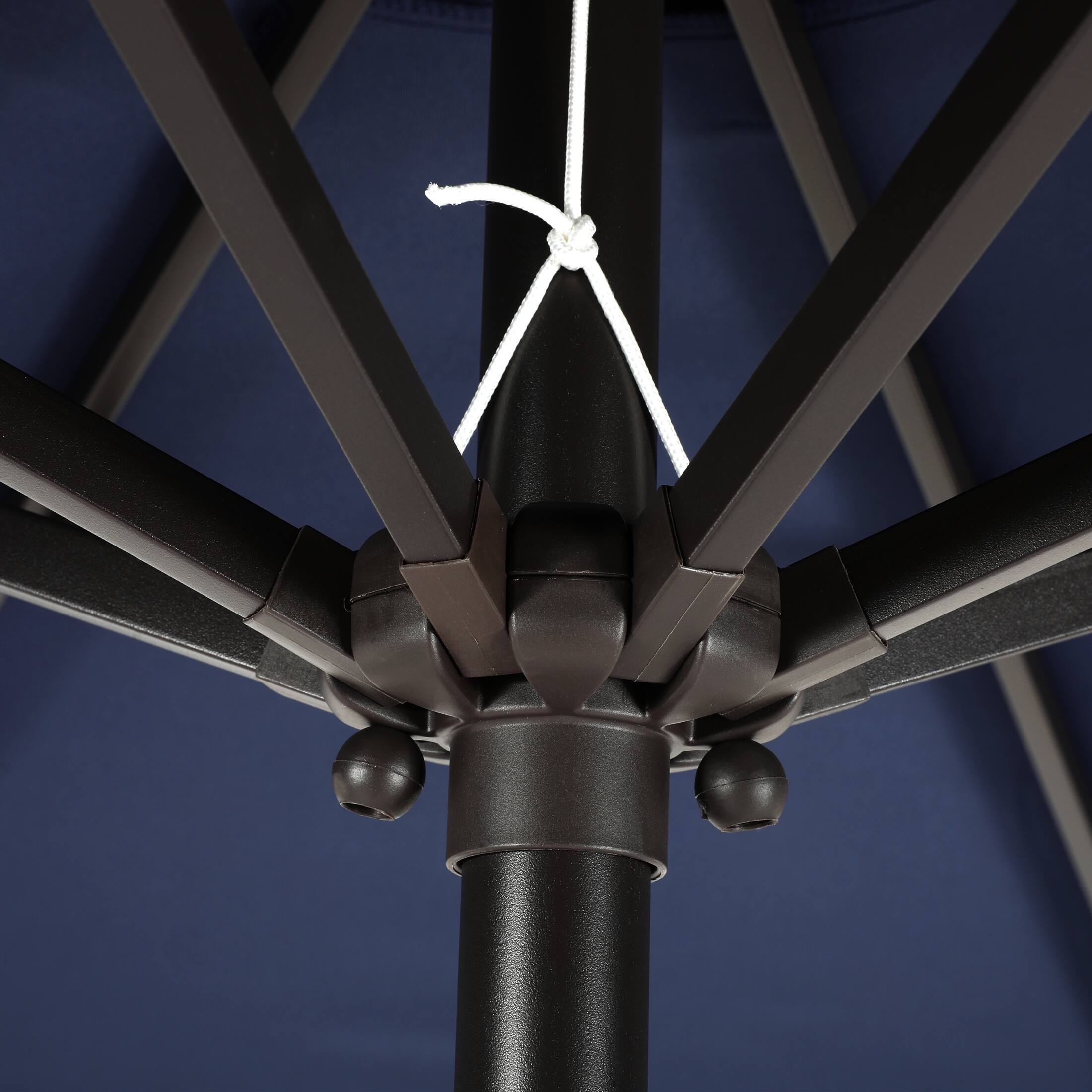 Alt View 5. WestinTrends - WestinTrends Paolo 9 ft. Patio Table Umbrella with tilt and crank features - Navy Blue.