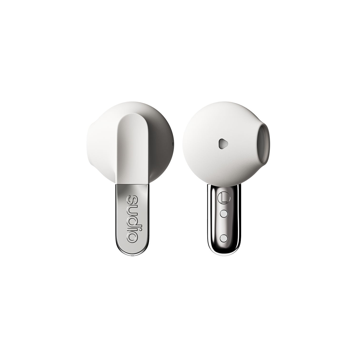 Left. Sudio - Sudio N3 True wireless - White - White.