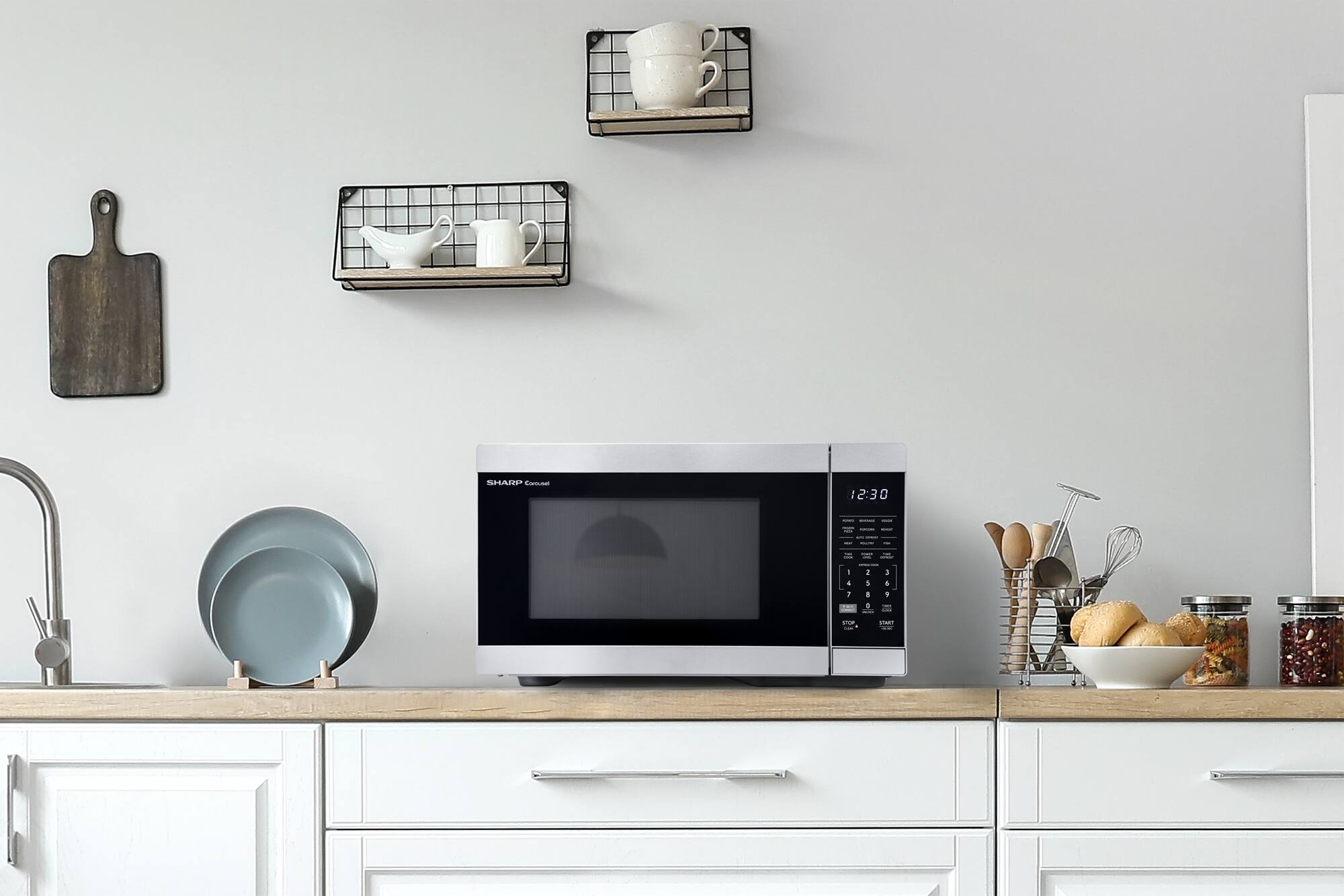 SHARP Carousel  
12:30  
4 1  
1 - 1 4 + - F