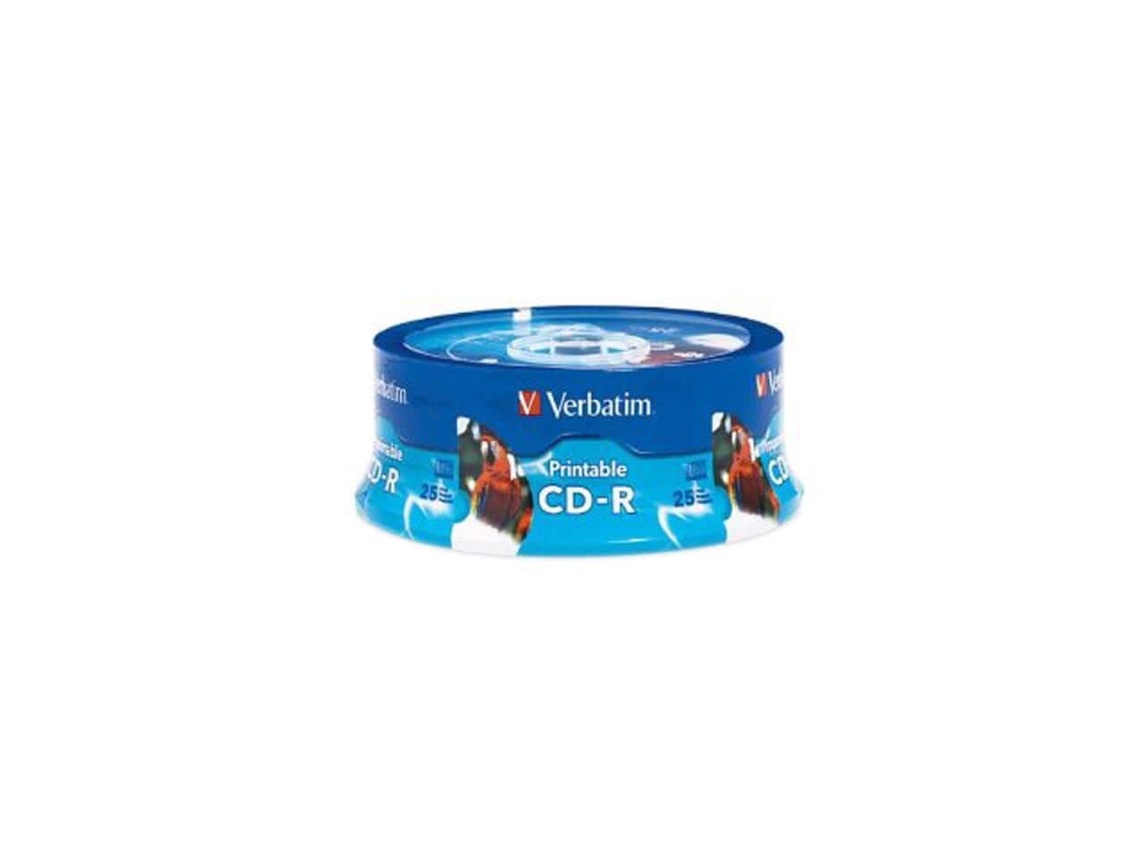 Verbatim 96155 700 MB/80 min 40x Spindle CD R Music Recordable