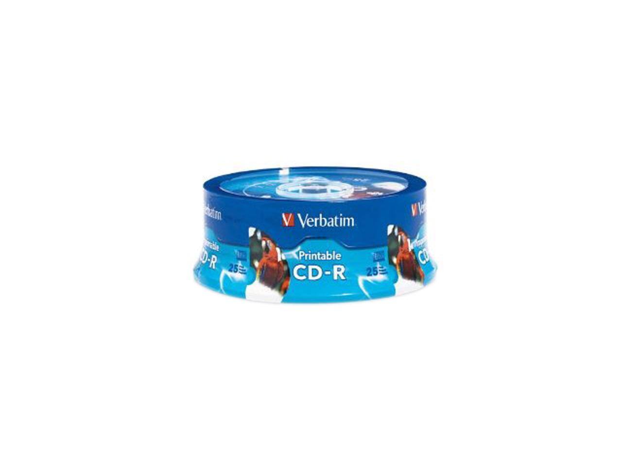 Verbatim Printable CD-R 25