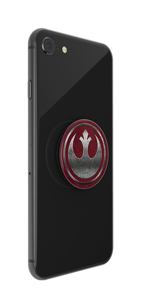 Back. PopSockets - Adhesive PopGrip Universal Grip & Stand for Cell Phones - Star Wars - Rebel Icon.
