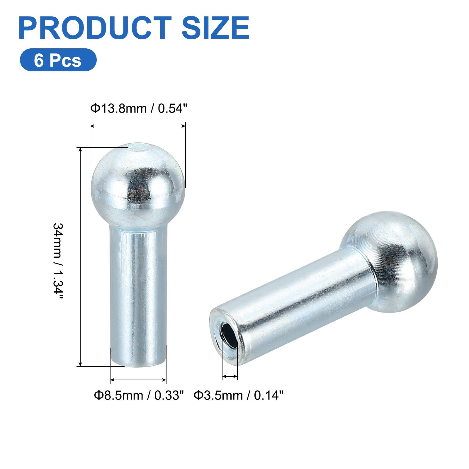 PRODUCT SIZE

6 Pcs

13.8mm / 0.54" / 0.54"

34mm / 1.34" / 1.34"

8.5mm / 0.33" / 0.33"

3.5mm / 0.14" / 0.14"