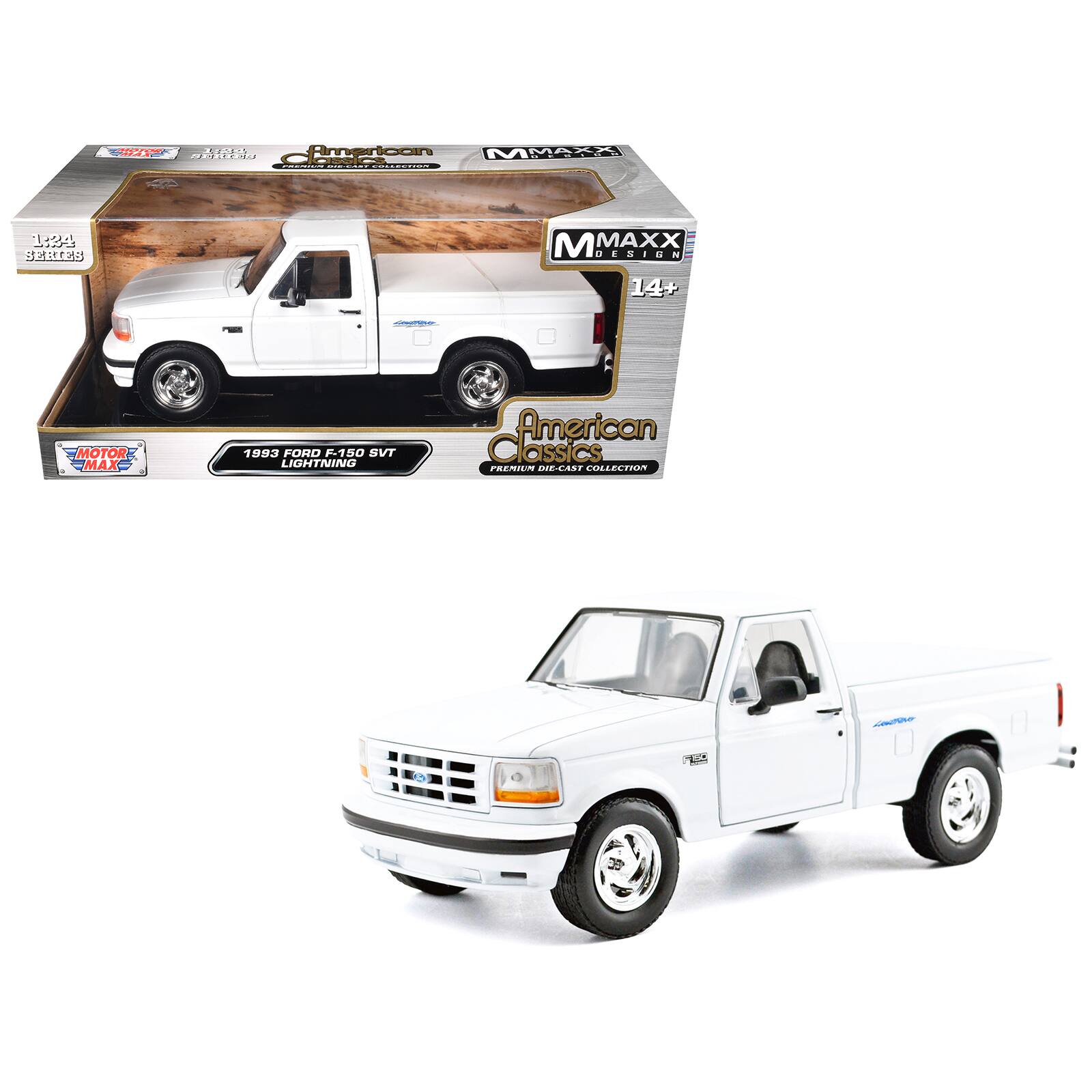 1993 Ford F 150 SVT Lightning Pickup Truck White 
