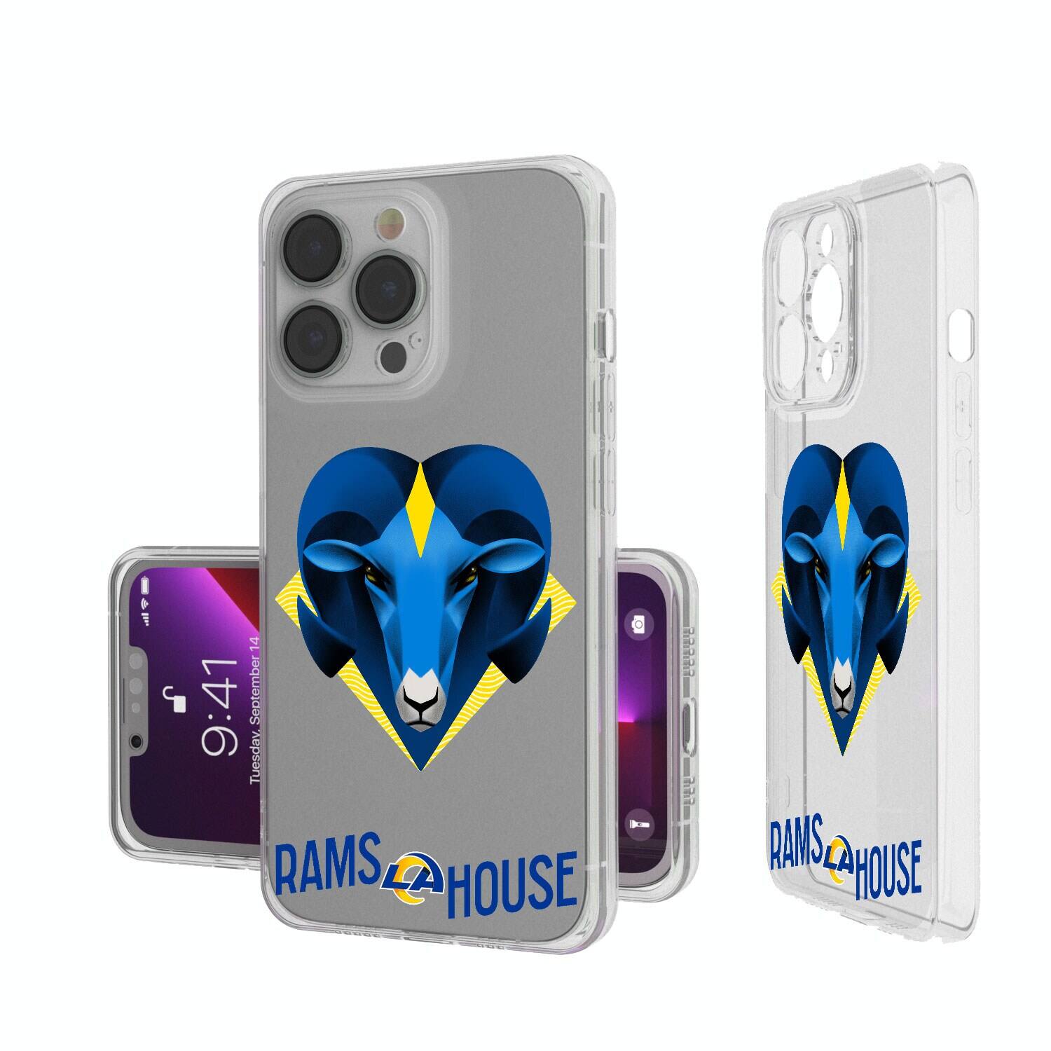 Keyscaper - NFL - Los Angeles Rams iPhone Clear Case - 16 Plus - Multicolor price history on PriceWatchPro