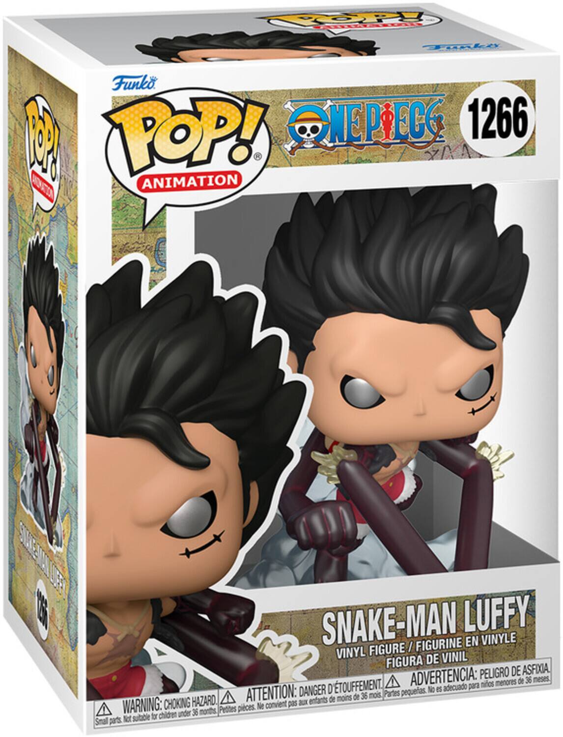 Man ポップアップグッズ Funko POP! Anime: One Piece Snake Man Luffy Collectibles