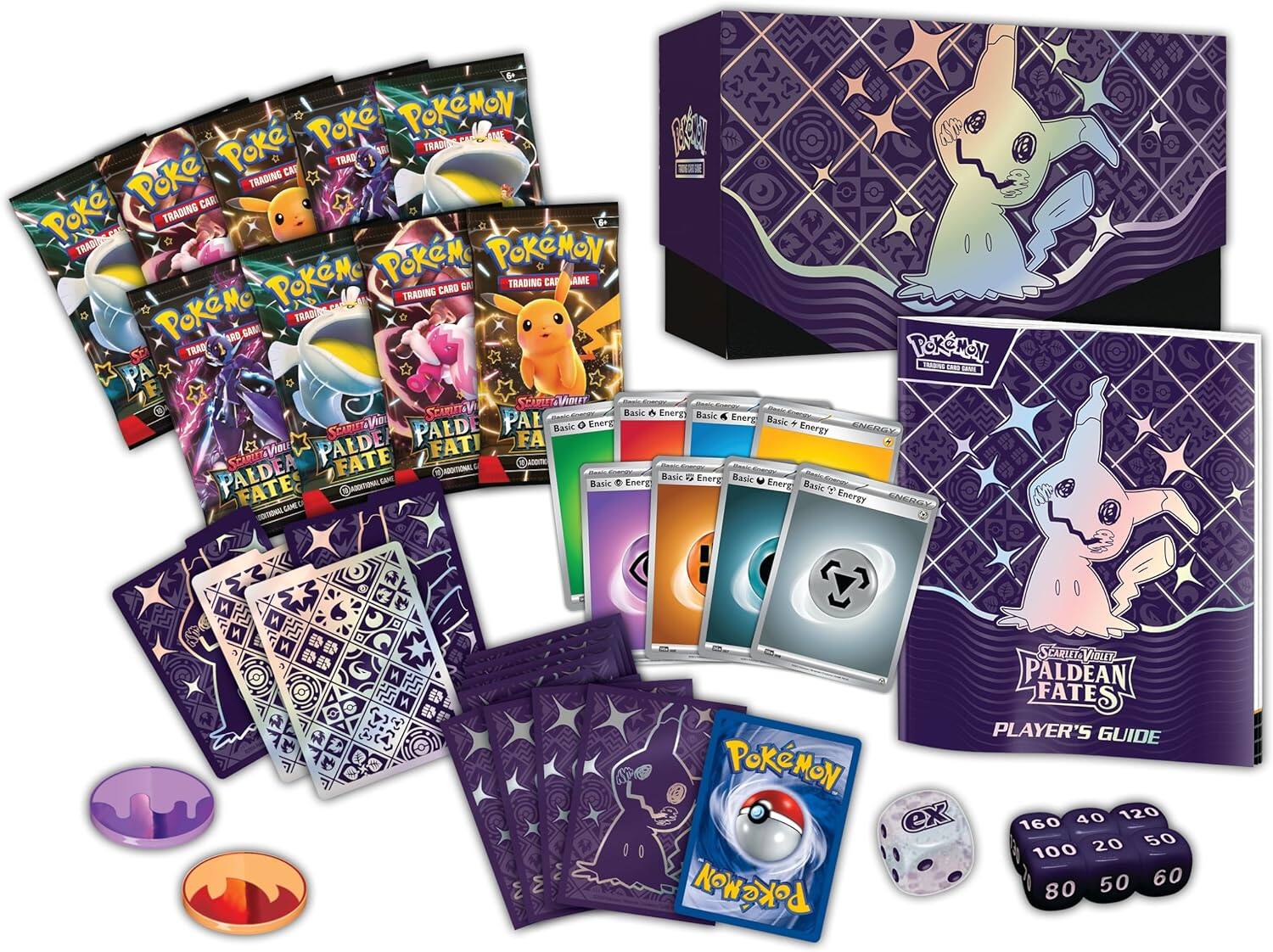 paldean fates no booster box Elite Trainer and Charizard 2024 Pokmon Scarlet & Violet
