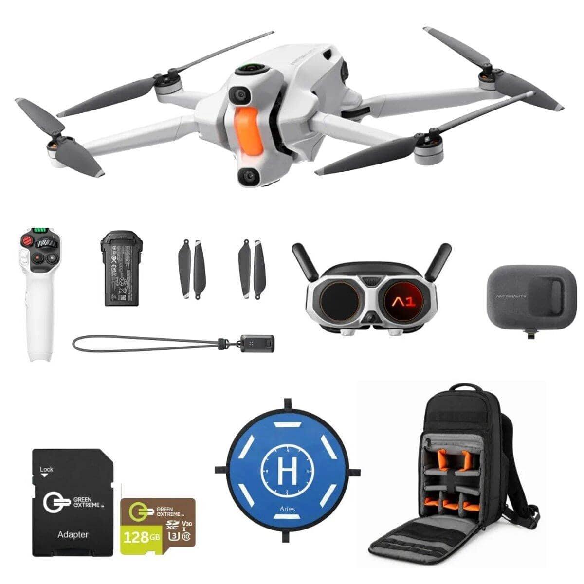 Bundle - Antigravity - A1 8K 360 Drone Standard - Essential Kit