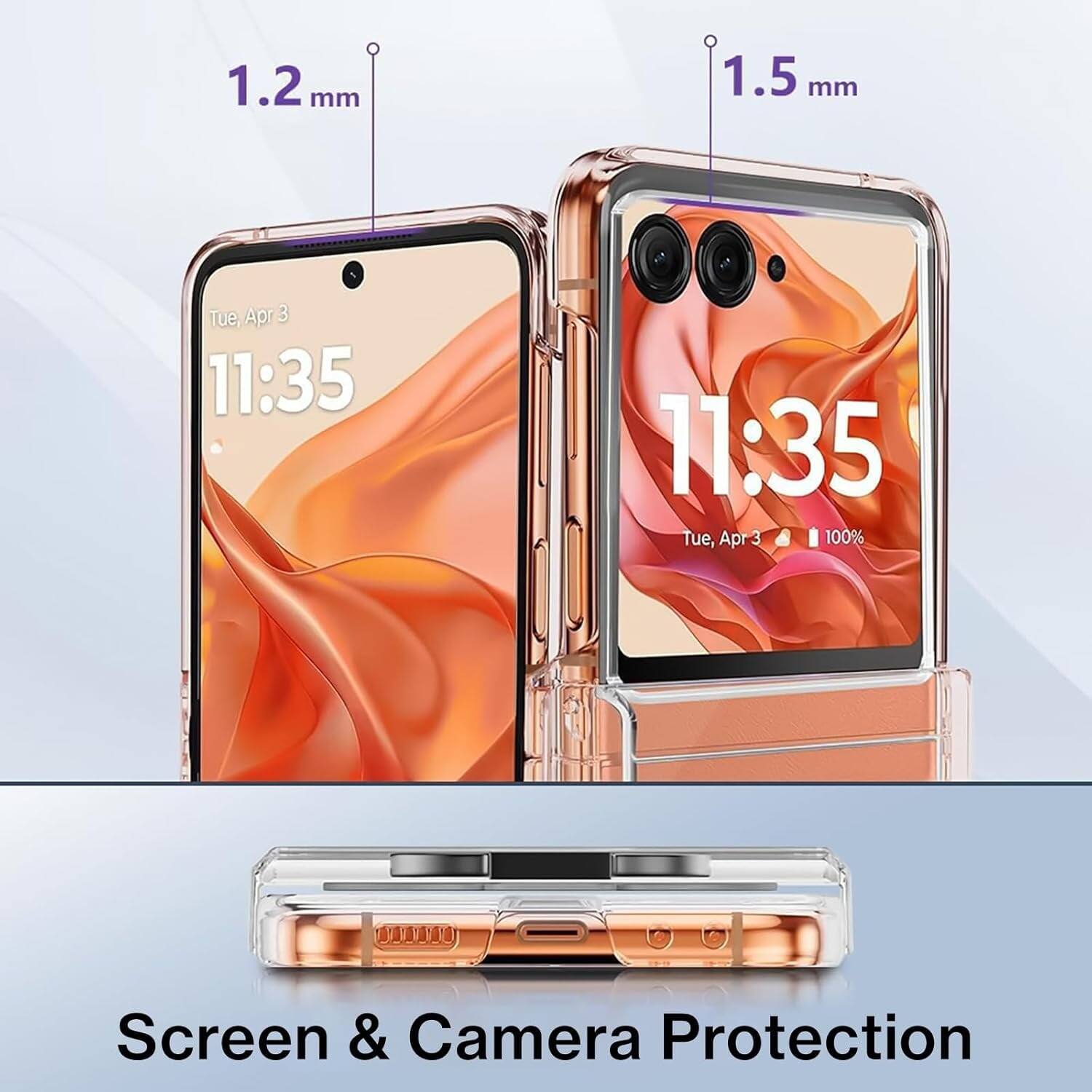1.2 mm  
1.5 mm  

Tue, Apr 3  
11:35  

100%  

Screen & Camera Protection