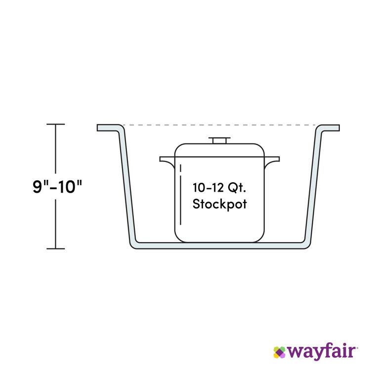 9"-10"  
10-12 Qt. Stockpot  
wayfair