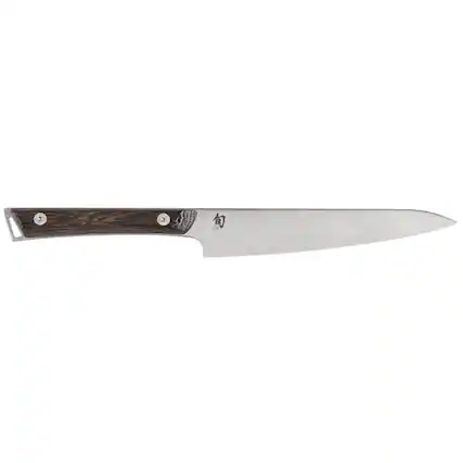 Front. Shun - Kanso 6 Inch Utility Knife.
