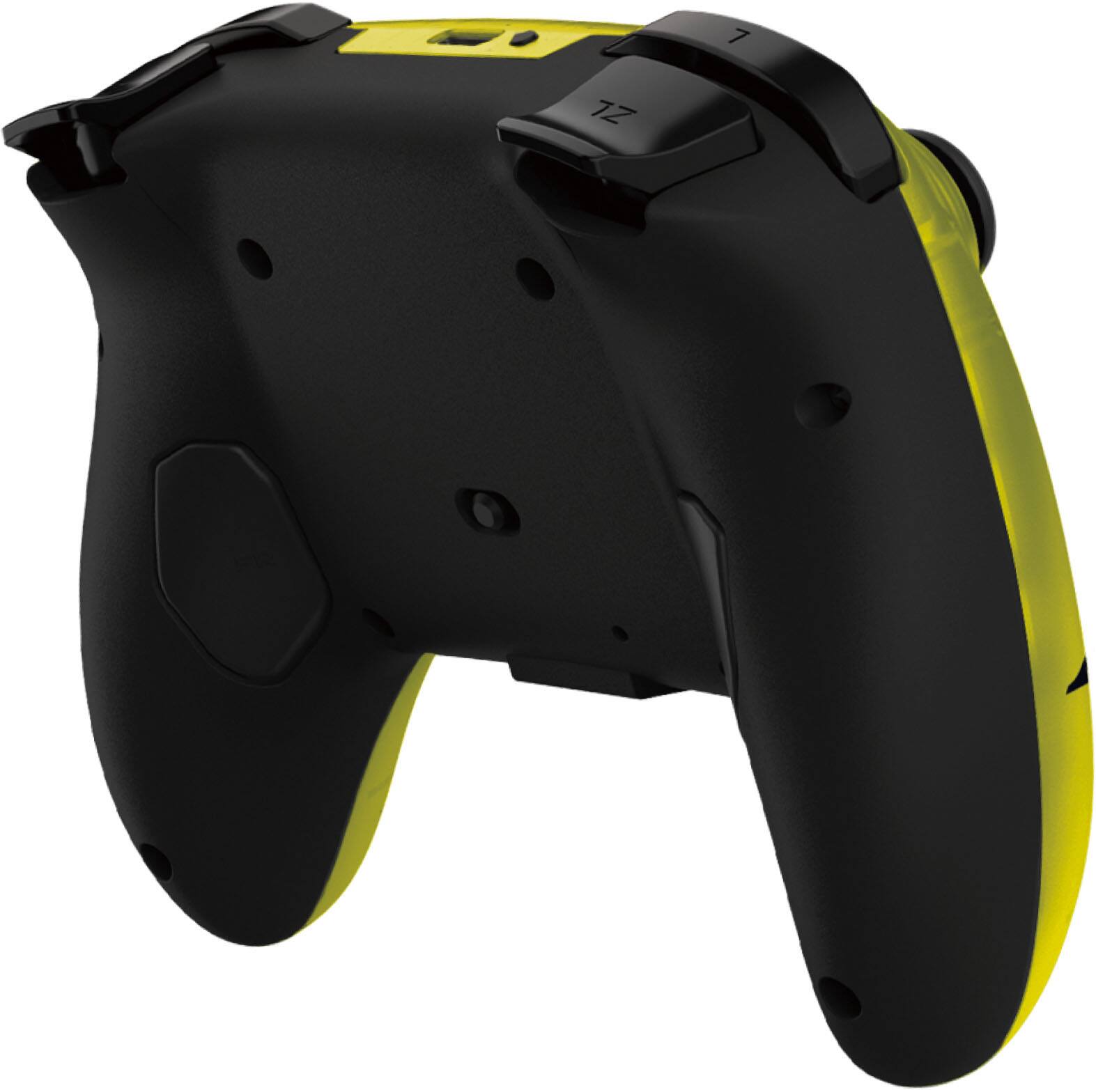 Left. Hori - Wireless HORIPAD Turbo (Cyberpunk 2077) for Nintendo Switch 2 - Yellow.