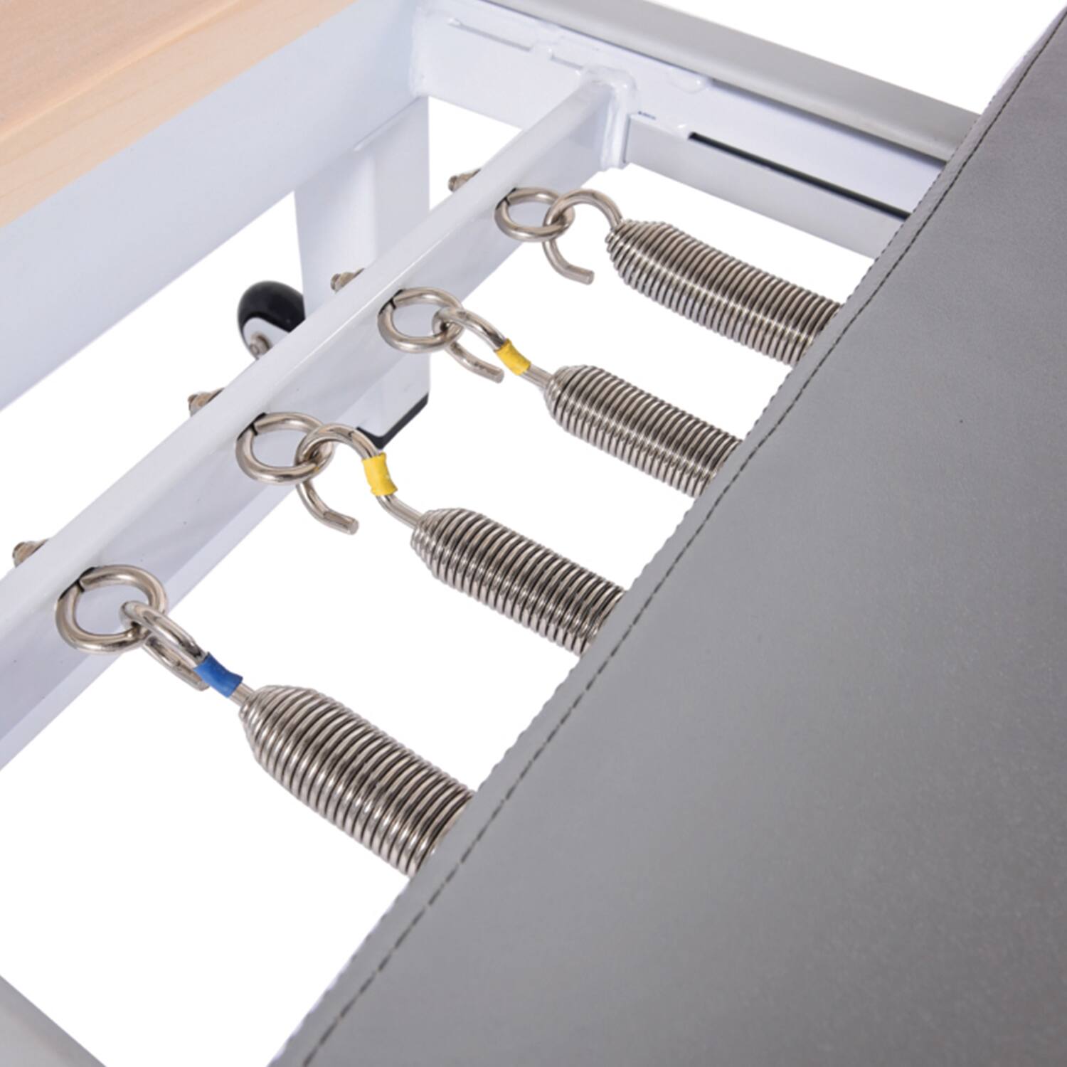 Alt View 10. Stamina Products - Stamina 55-5610 AeroPilates Precision Series Reformer Resistance Workout System - Gray.