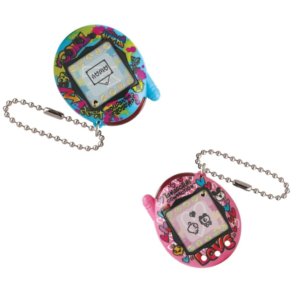 Tamagotchi - Connection True Friends - Blue Graffiti and Pink Graffiti