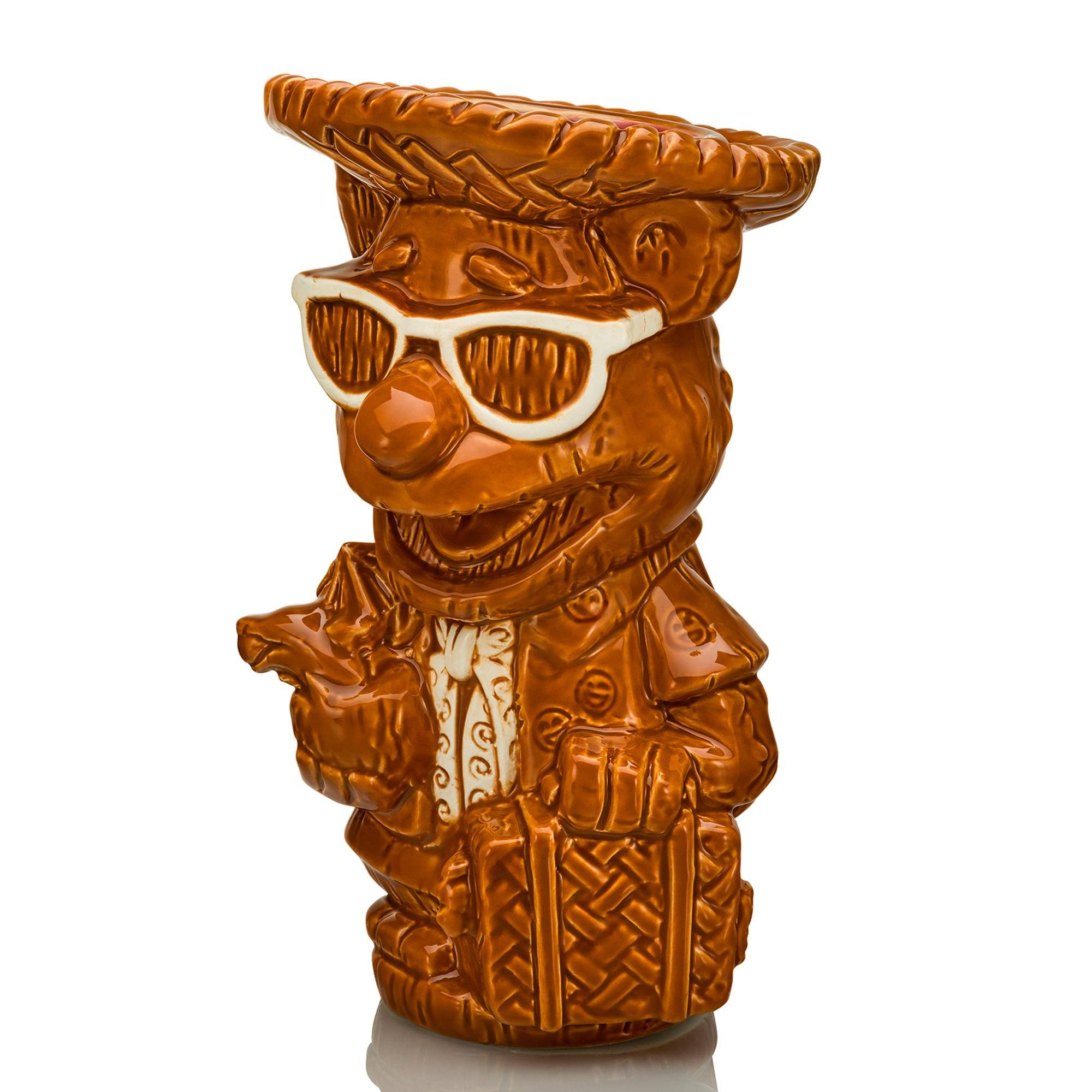 Alt View 1. ThinkGeek - Geeki Tikis The Muppets Fozzie Bear Ceramic Mug | Holds 20 Ounces - Brown.