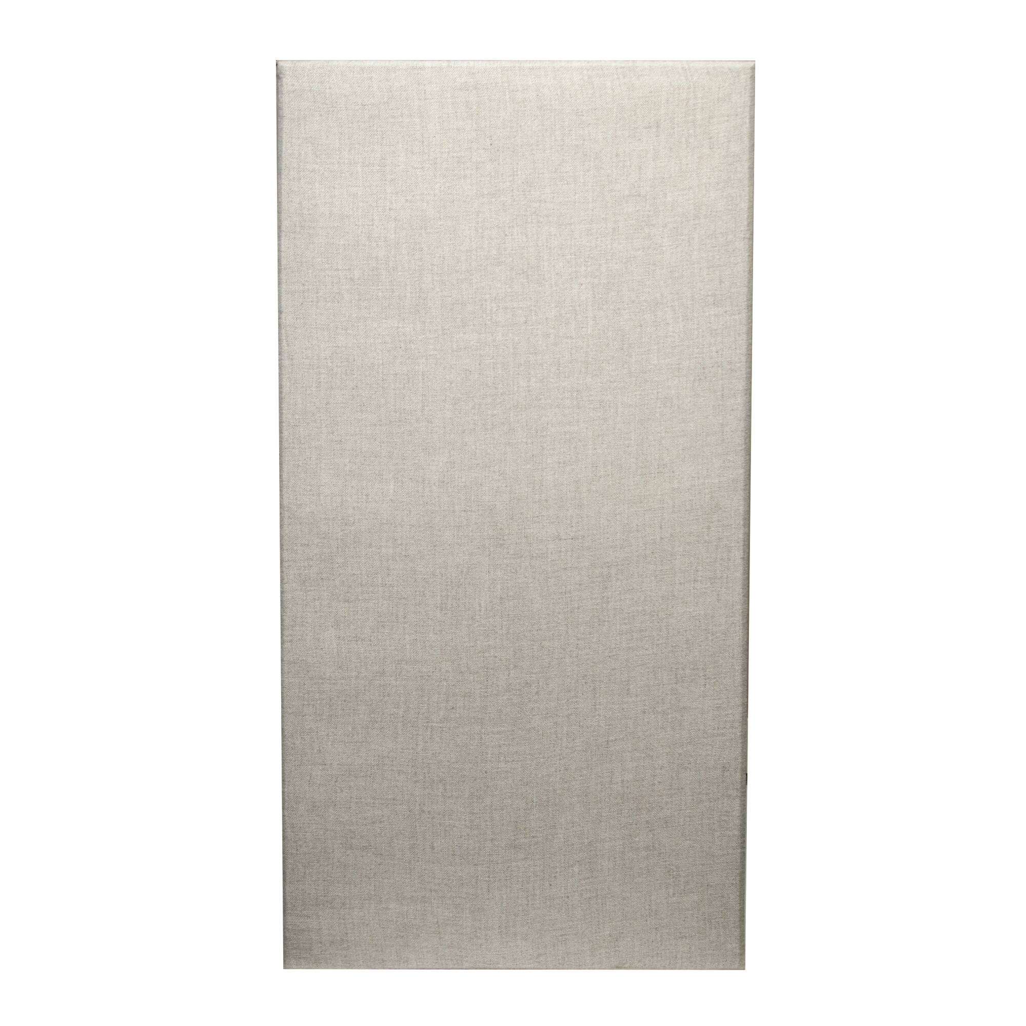 Front. ATS Acoustics - Corner Bass Trap with Sona Fabric, Full Frequency Range, NRC 1.60, 24" x 48" x 13" - Sandstone.