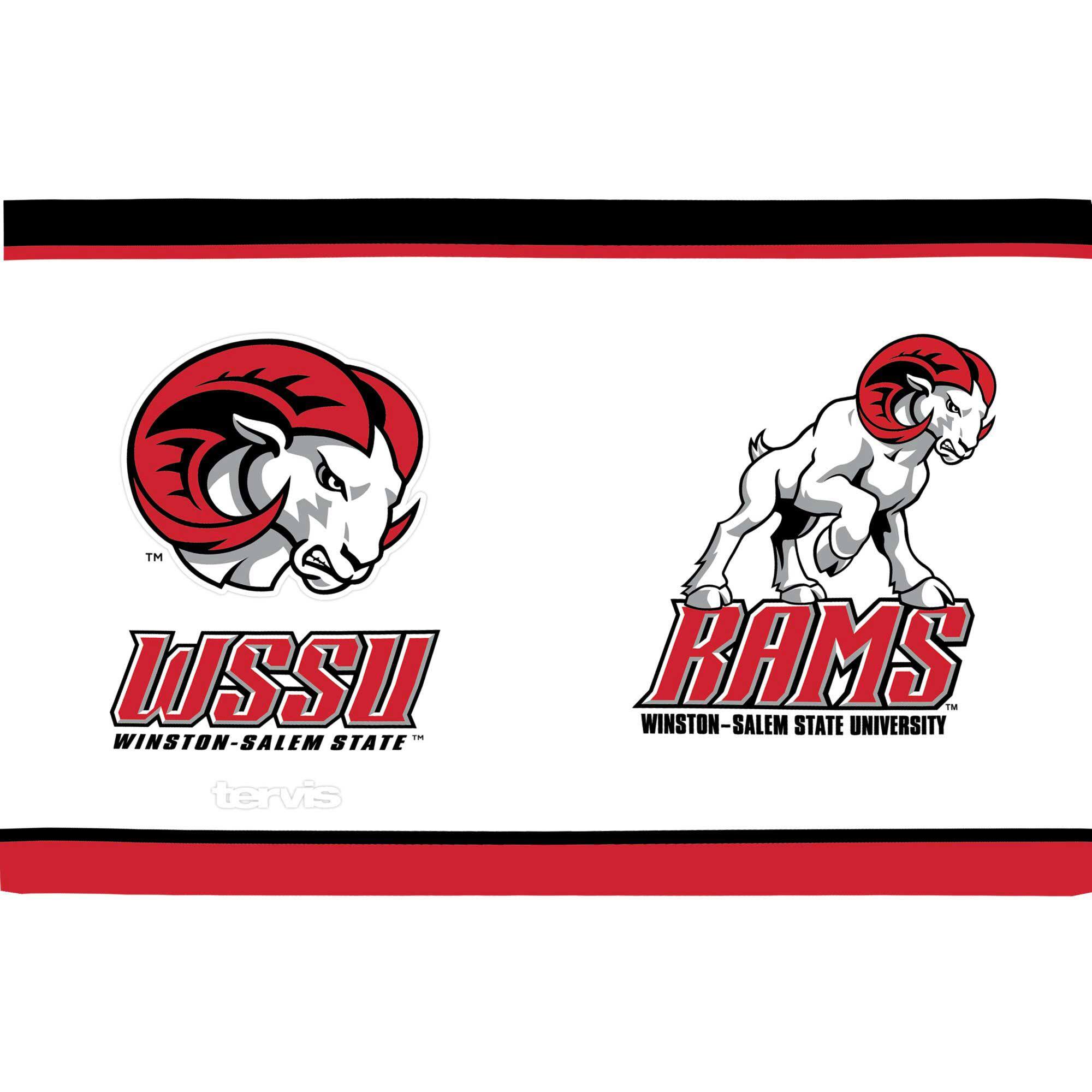 WSSU  
WINSTON-SALEM STATE™

RAMS  
WINSTON-SALEM STATE UNIVERSITY

tervis