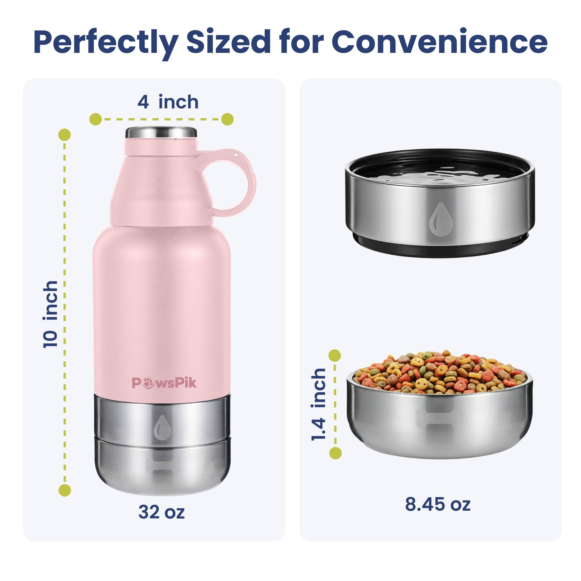 Perfectly Sized for Convenience

4 inch  
10 inch  
1.4 inch  
32 oz  
8.45 oz