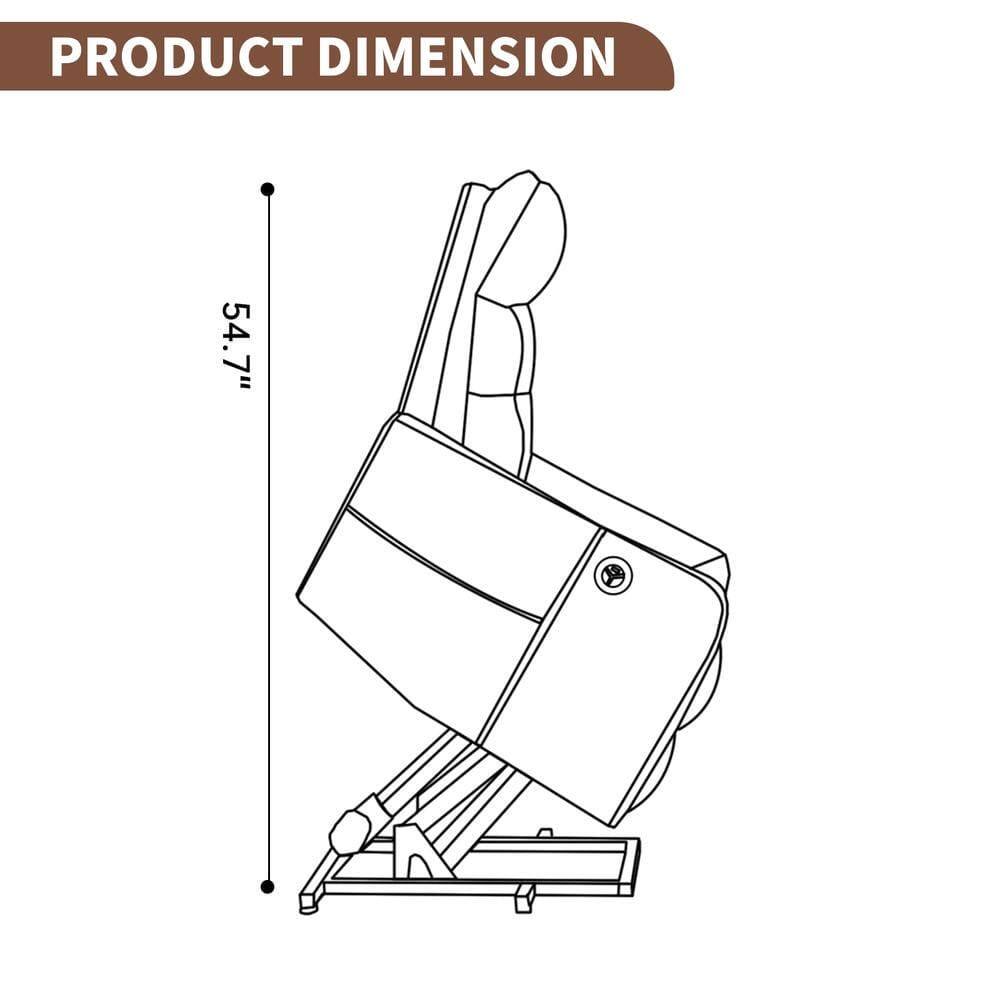 PRODUCT DIMENSION

54.7"