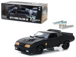 1973 Ford Falcon XB "Last of the V8 Interceptors" (1979) Movie 1/18 Diecast Model Car by Greenlight - Black