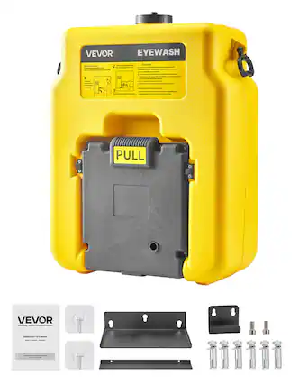 VEVOR EYEWASH
Cautions
1. Directions for use
2. General maintenance
PULL
VEVOR EMERGENCY EYE WASH