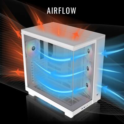 Thermaltake LCGS View 9890S 380XL Gaming Desktop AMD Ryzen 7 Thermaltake LCGS View 9890S 380XL Gaming Desktop AMD Ryzen 7